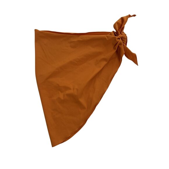 Netta. The Sarong in Persimmon - Picture 2 of 4